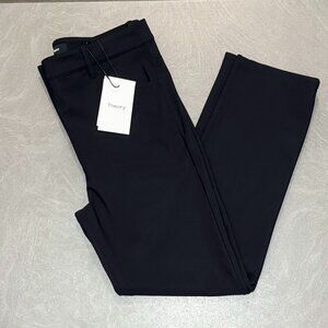 New With Tags Theory Women's Tailored Black Trousers - Size 8